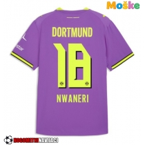 Moške Nogometnih dresov Borussia Dortmund Ethan Nwaneri #18 Tretji 2026-27 Kratki rokavi